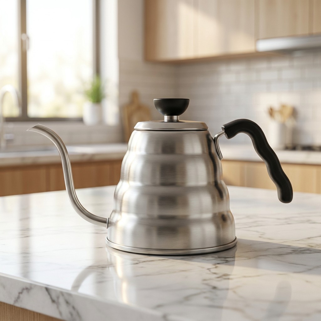 Paslanmaz Çelik 1200ml Drip Kettle